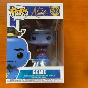 Nib 4” Funko Pop Aladdin 539 Genie figurine